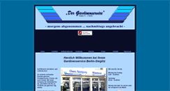 Desktop Screenshot of der-gardinenservice.com