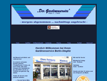 Tablet Screenshot of der-gardinenservice.com